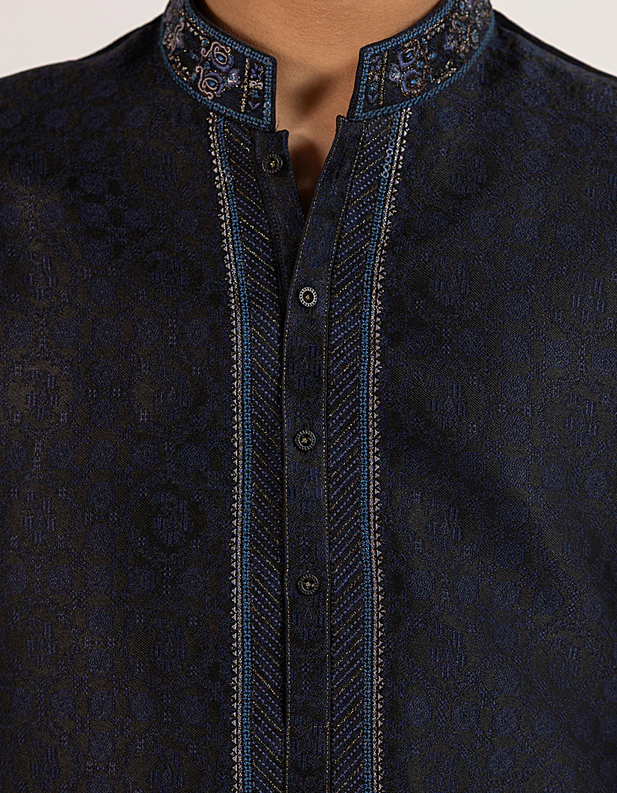 BLUE SPECIAL KURTA | JCK-SP-A-46981/S26/JJ1061-FL - Image 4