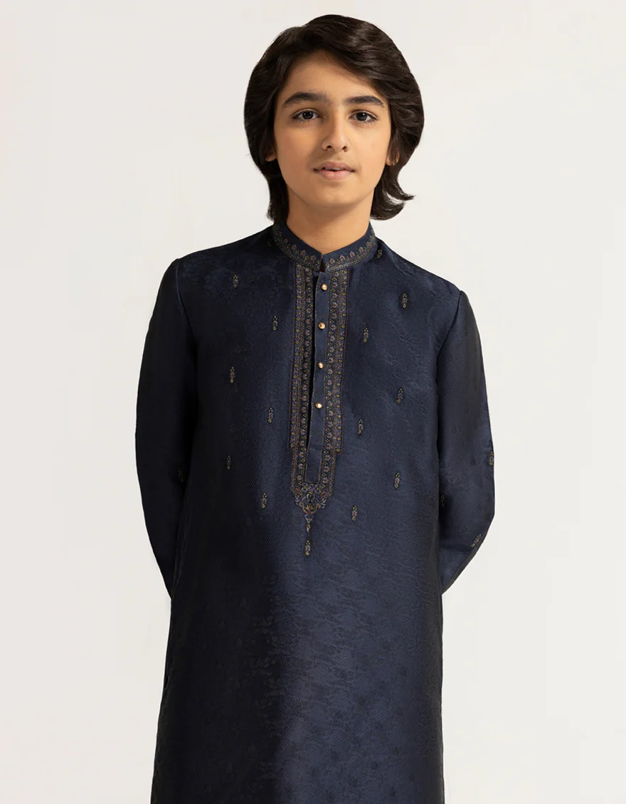 BLUE SPECIAL KURTA | JCK-SP-A-46983/S26/JJ1071-FL - Image 2