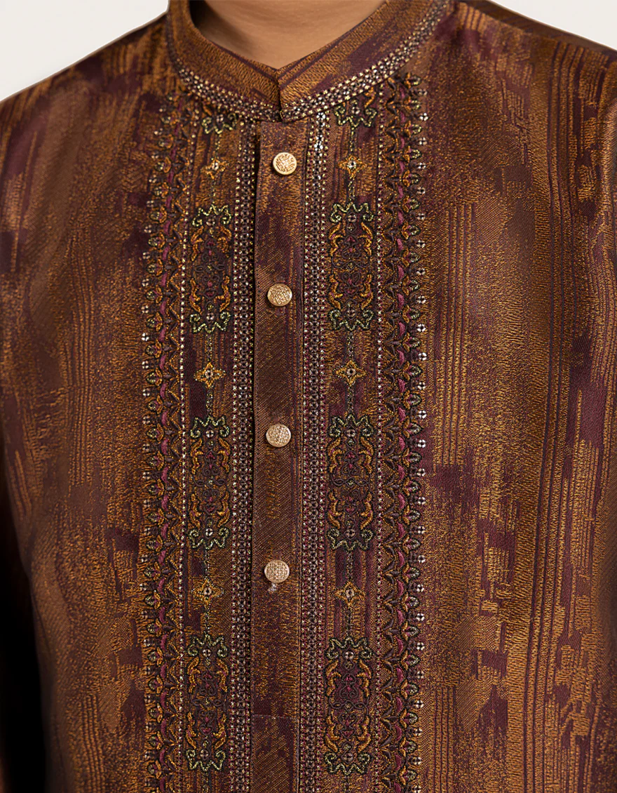 MAROON SPECIAL KURTA | JCK-SP-A-48279/S26/JJ7602-FL - Image 3
