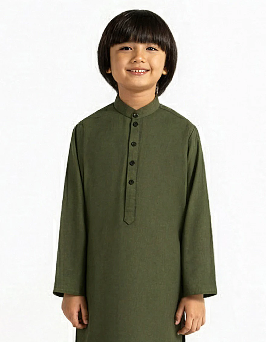 PARROT GREEN KURTA TROUSERS | JCKP-A-39608/S26/JJ10438-CL - Image 2