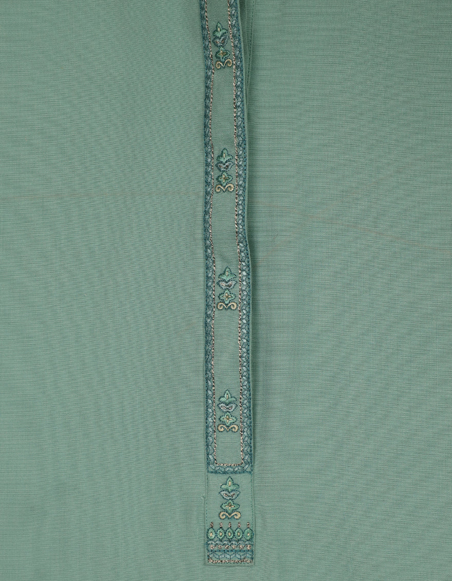 LIGHT GREEN KURTA TROUSERS | JCKP-A-39630/S26/JJ10594-SF - Image 3