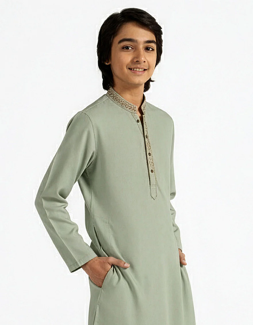 PISTA BLENDED KURTA TROUSERS | JCKP-A-39634/S26/JJ10615-SF - Image 2