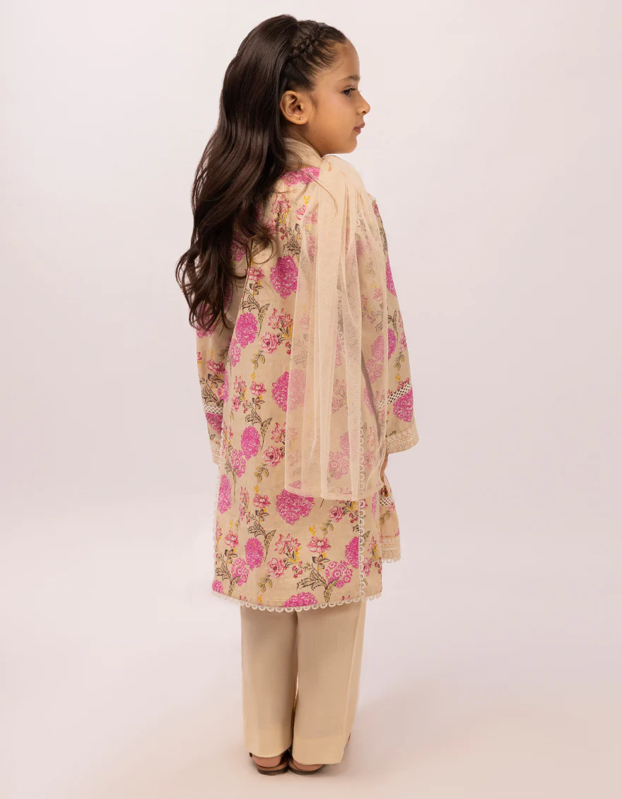 BEIGE DOBBY 3PC STITCHED | JGK-S-JGP-26-1636 FB/FLORISTA-05 - Image 3