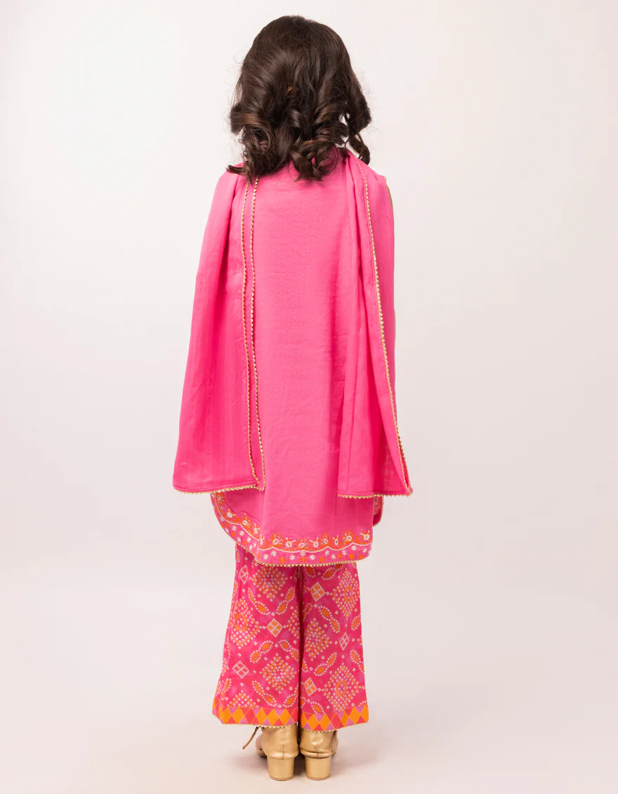PINK DOBBY 3PC STITCHED | JGK-S-JGP-26-1647 FB/CHUNRI-4 - Image 2
