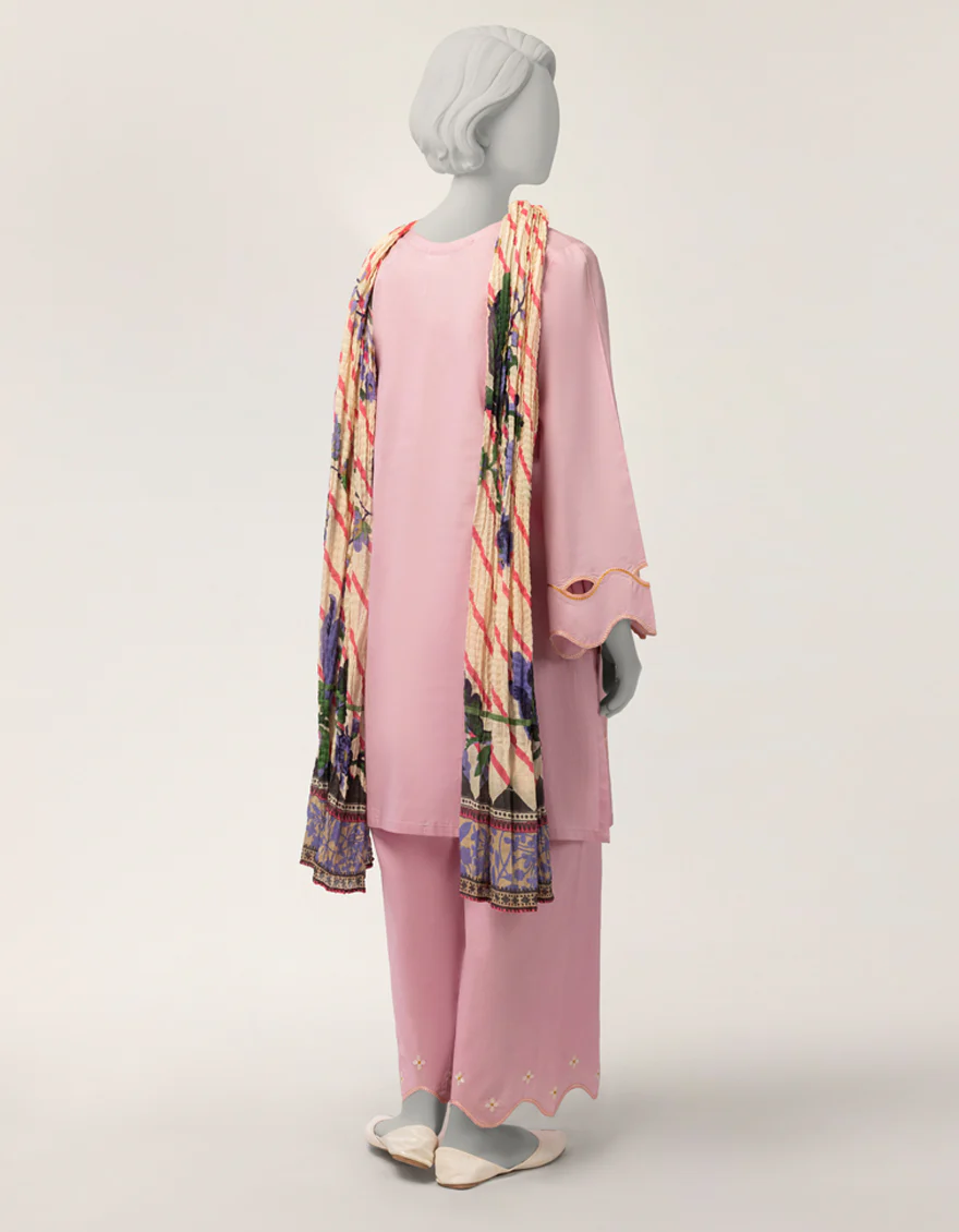 PINK LAWN 3PC STITCHED | JGK-S-JTP-26-657 FB/AURORA-01 - Image 2