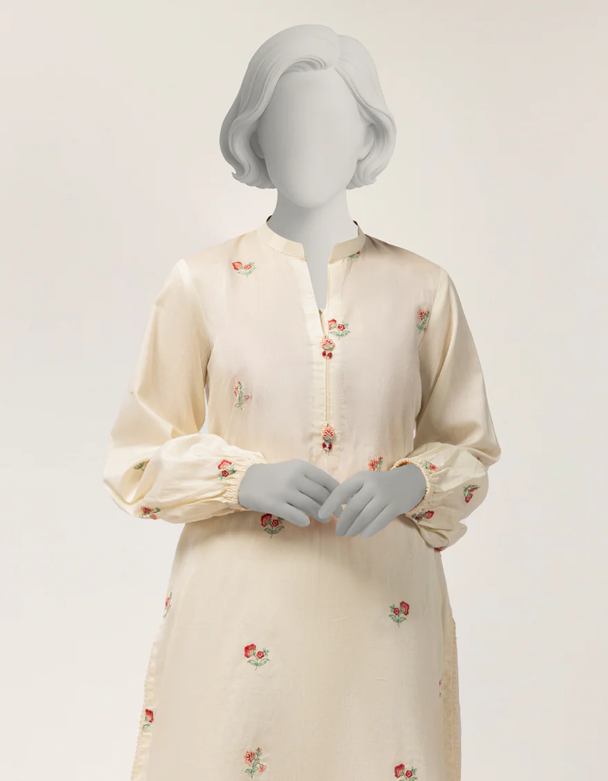 OFF WHITE LAWN 2PC STITCHED | JGK-S-JTST-26-535 FB/STRIPES-05 - Image 3