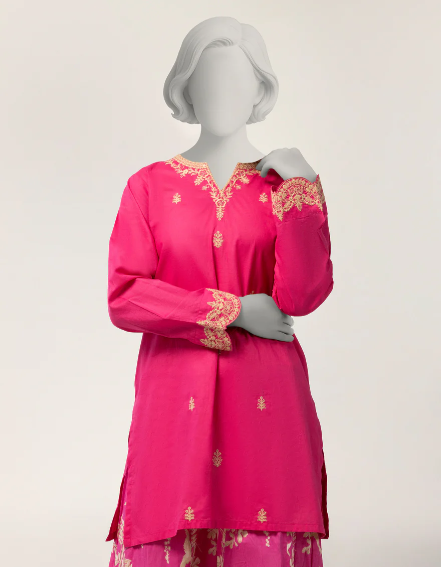 PINK LAWN 2PC STITCHED | JGK-S-JTST-26-543 FB/SEQUINS-01 - Image 2