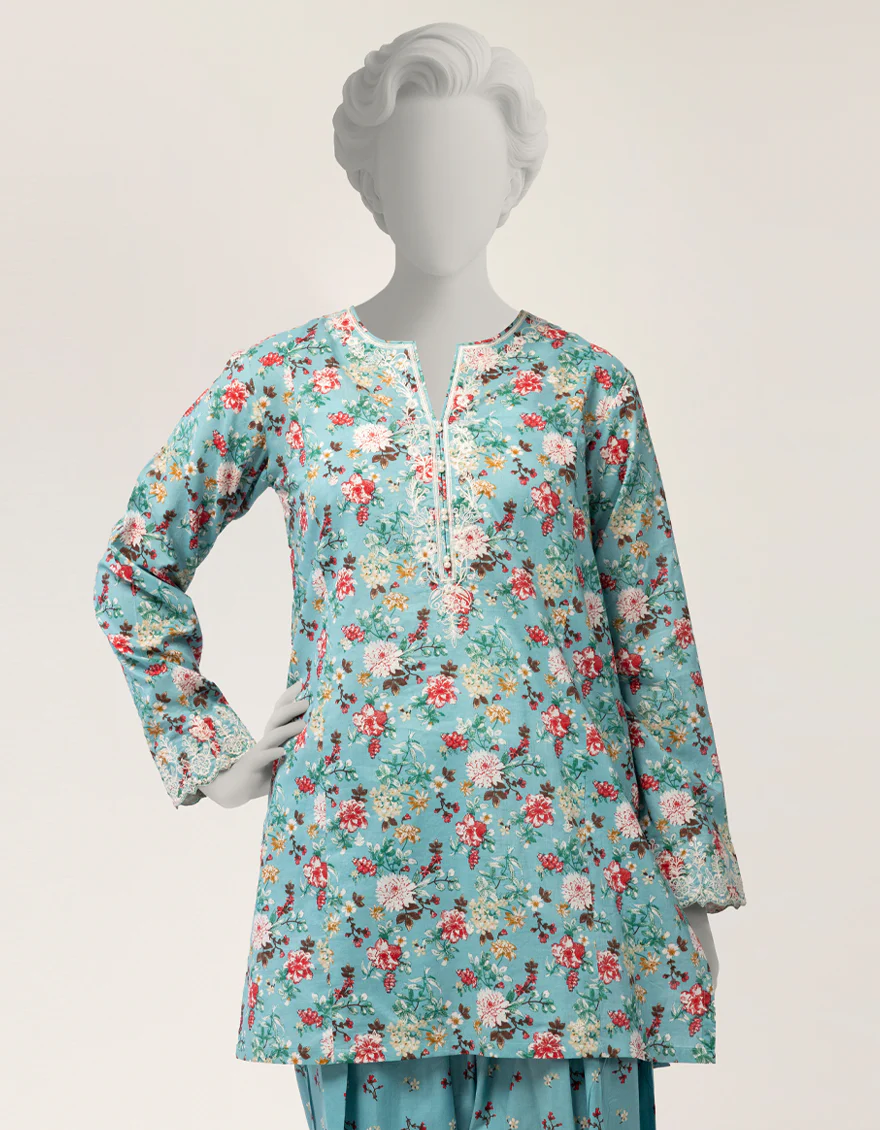 GREEN LAWN 2PC STITCHED | JGK-S-JTST-26-544 FB/SEQUINS-02 - Image 2