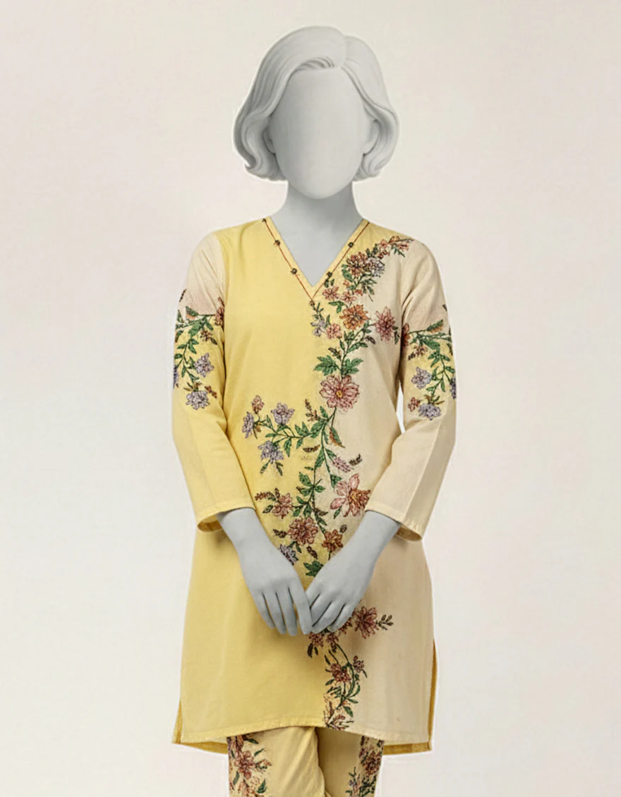 YELLOW 2PC STITCHED | JGK-S-JTST-26-561 FB/BLOOM LINE-1 - Image 2