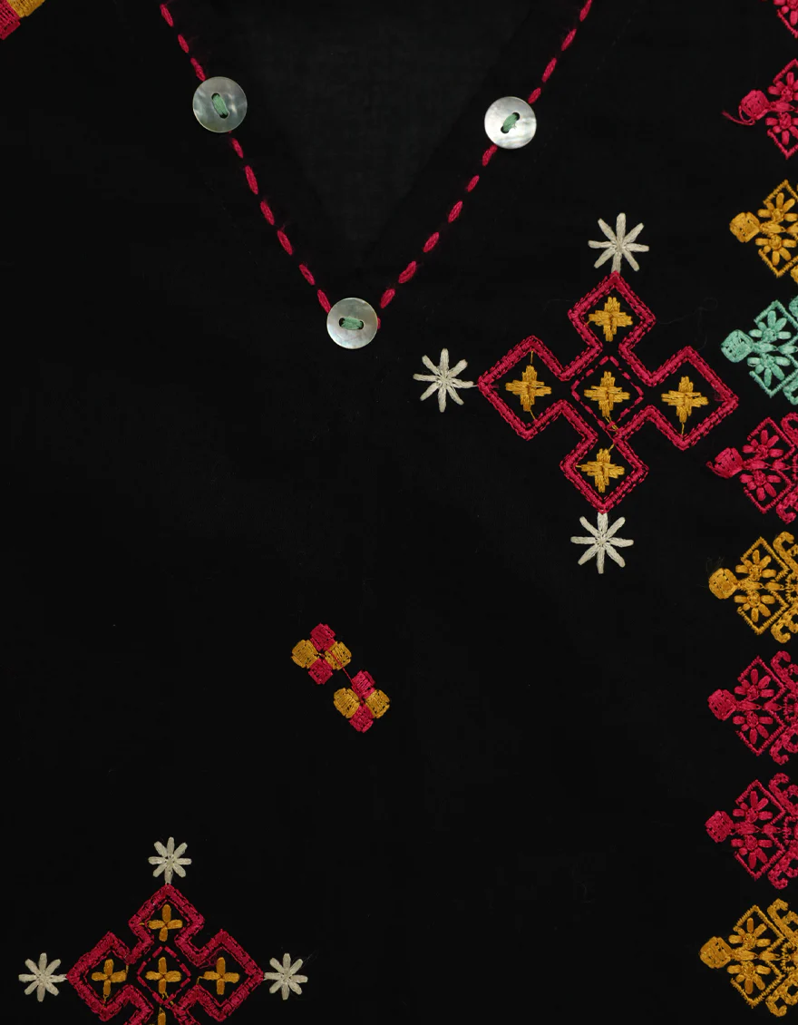 BLACK LAWN 2PC STITCHED | JGK-S-JTST-26-569 FB/GEOMETRIC HERITAGE-1 - Image 3