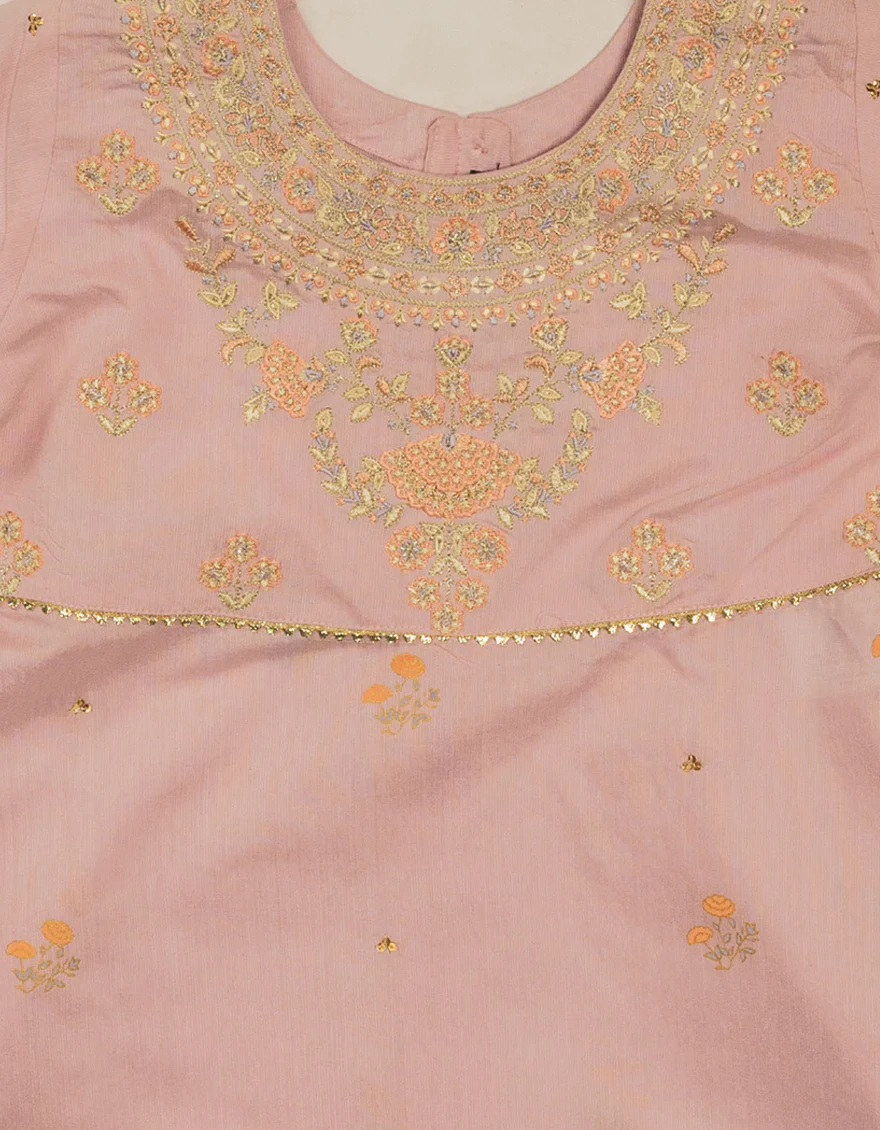 PINK COTTON SILK 3PC STITCHED | JGKL-S-JGF-26-1941 FB/SHIREEN-13 - Image 3