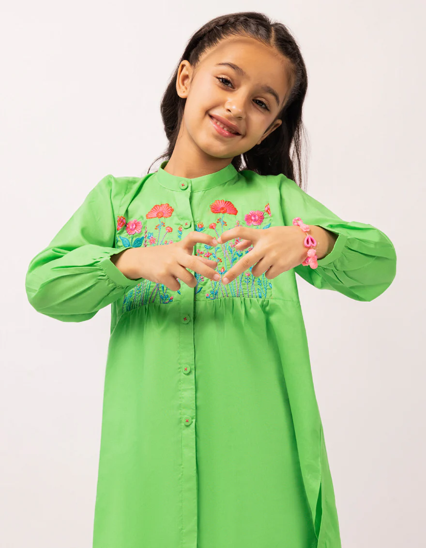 GREEN LAWN 2PC STITCHED | JGKL-S-JGST-26-5683 FB/SOLIDS-01 - Image 2