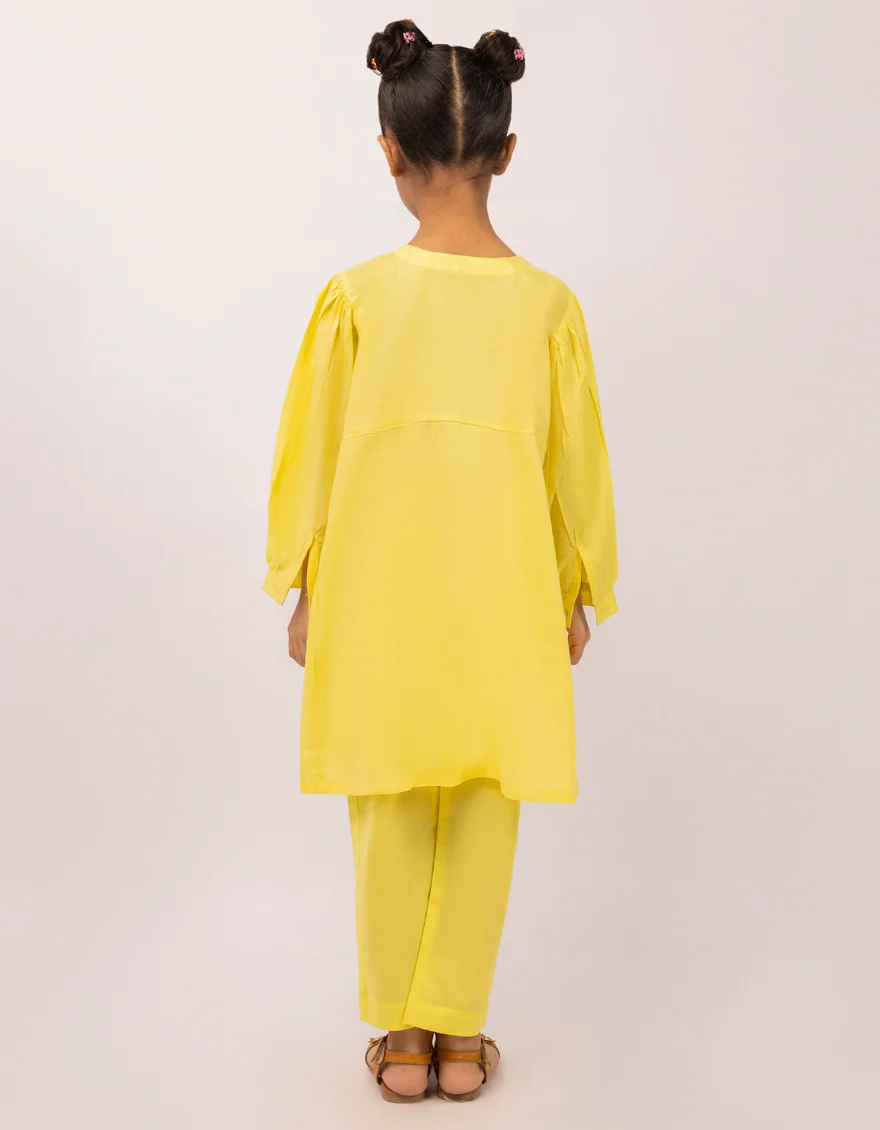 YELLOW DOBBY 2PC STITCHED | JGKL-S-JGST-26-5687 FB/VIVID-1 - Image 3