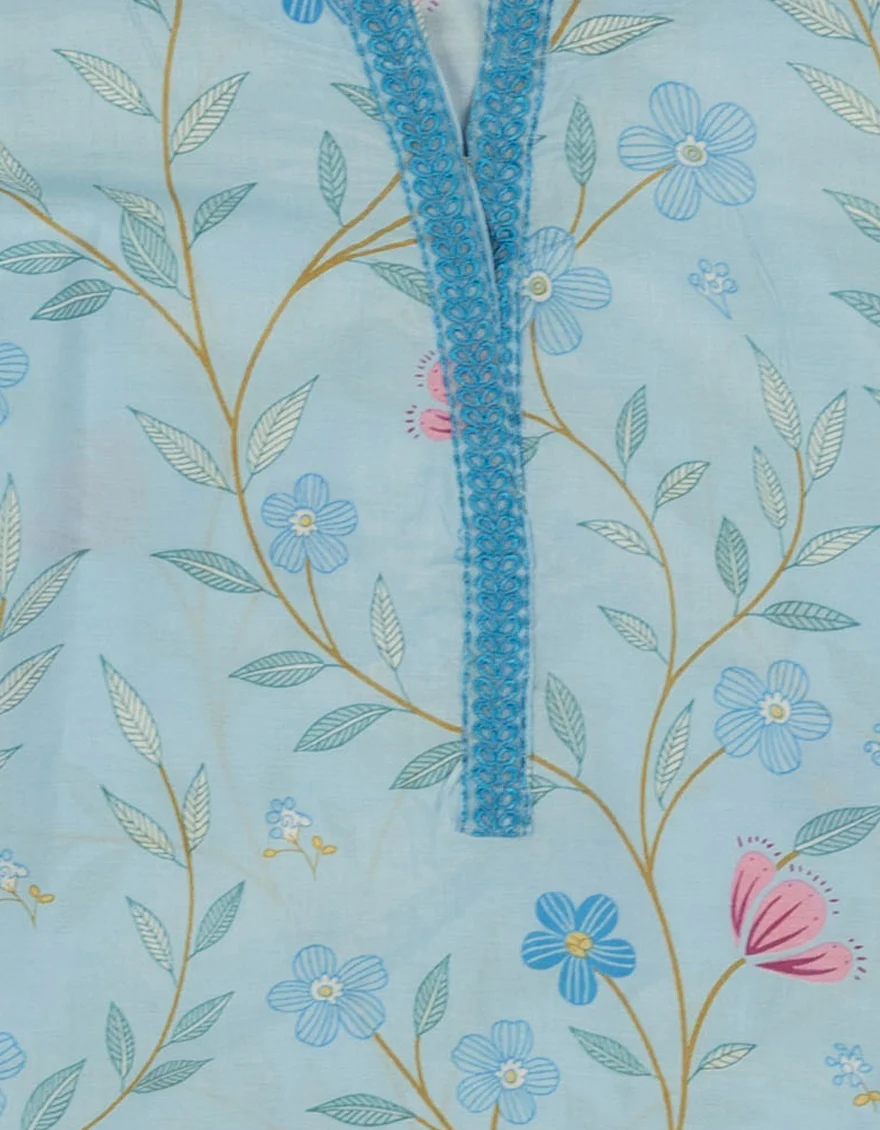 BLUE LAWN 2PC STITCHED | JGKL-S-JGST-26-5698 FB/DITSY-4 - Image 3