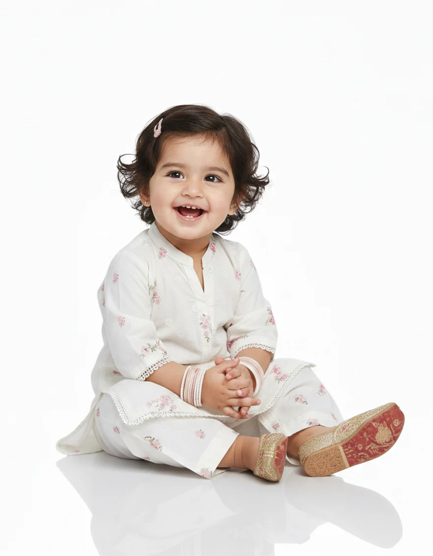 BEIGE LAWN 2PC STITCHED | JIK-S-JIST-26-5826 FB/SCHIFFLI-C-04 - Image 3