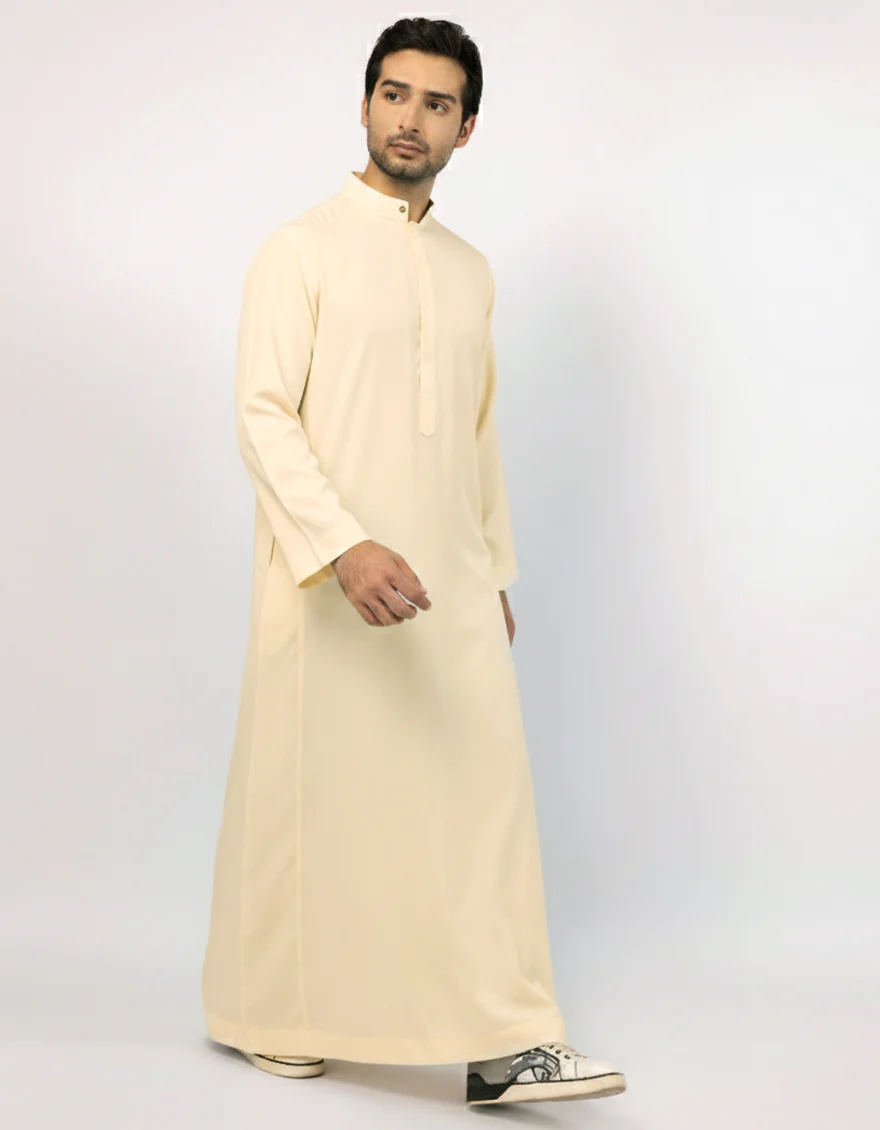 CREAM BLENDED JUBBA | JJ-JUBBA-33797/S26/JJ10696-CL - Image 2