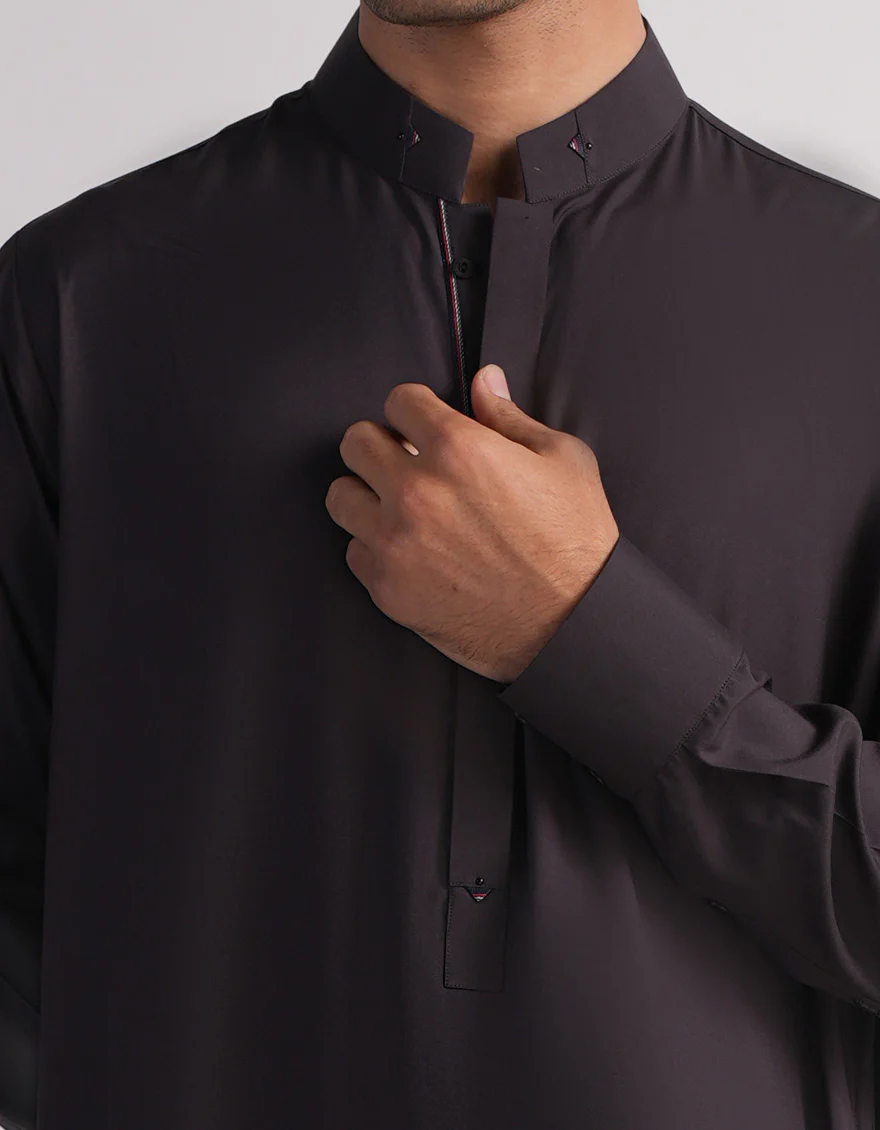CHARCOAL BLENDED JUBBA | JJ-JUBBA-A-33846/S26/JJ9825-CL - Image 2