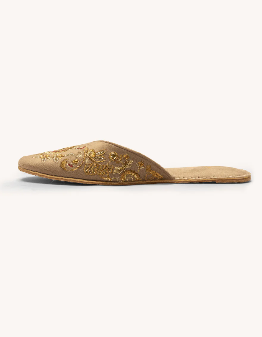 BEIGE SUEDE KHUSSA | JJ-LKH-26-368 FB/SWEAT - Image 4