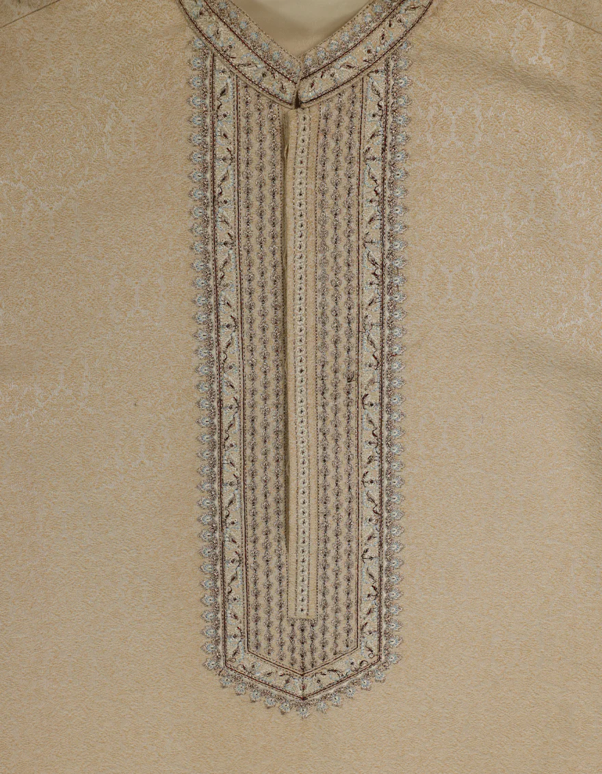 FAWN POLYESTER SPECIAL KURTA | JJK-SP-A-50535/S26/JJ10316-FL - Image 3