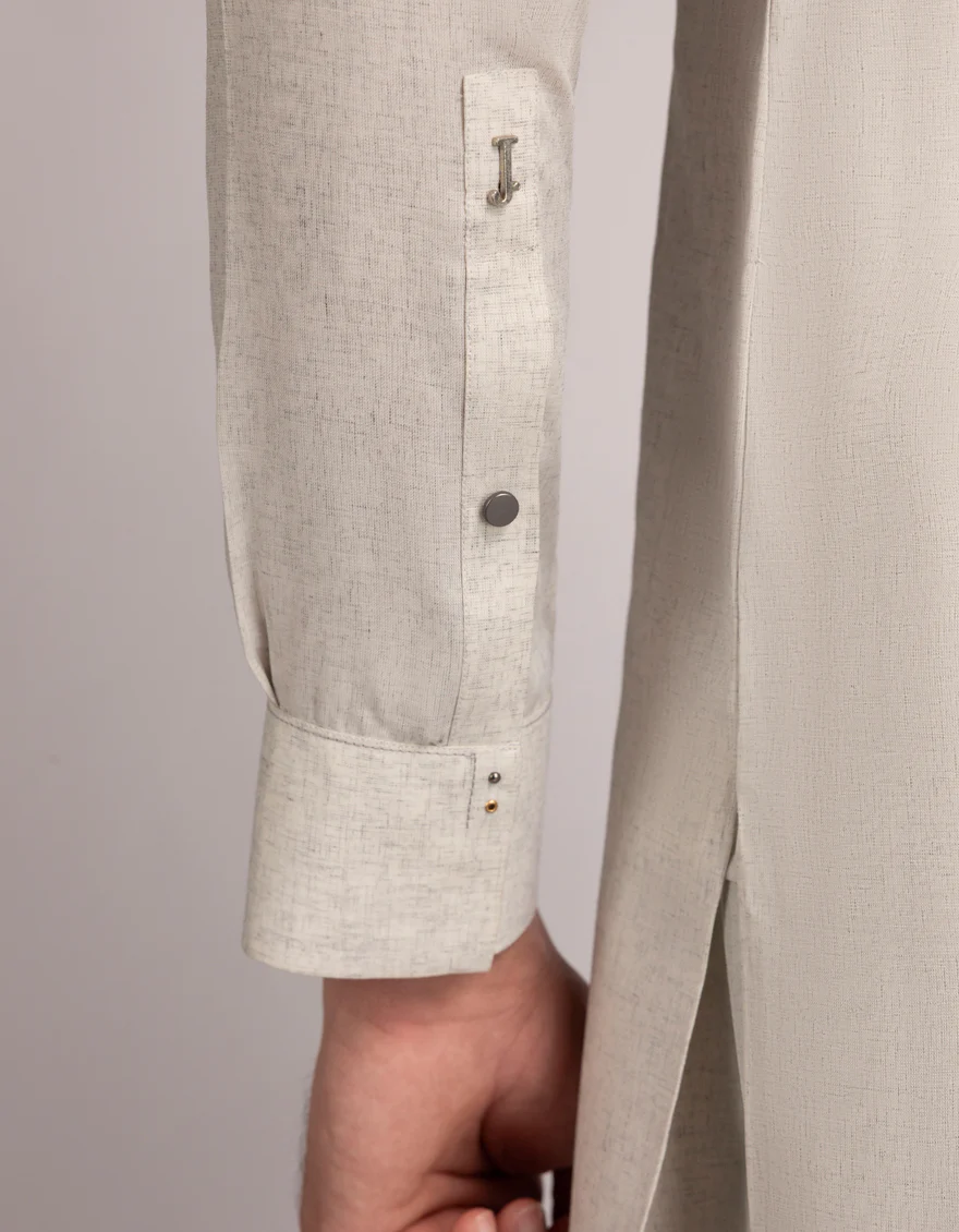 CREAM KURTA TROUSERS | JJKP-A-33726/S25/JJ10373-CL - Image 4
