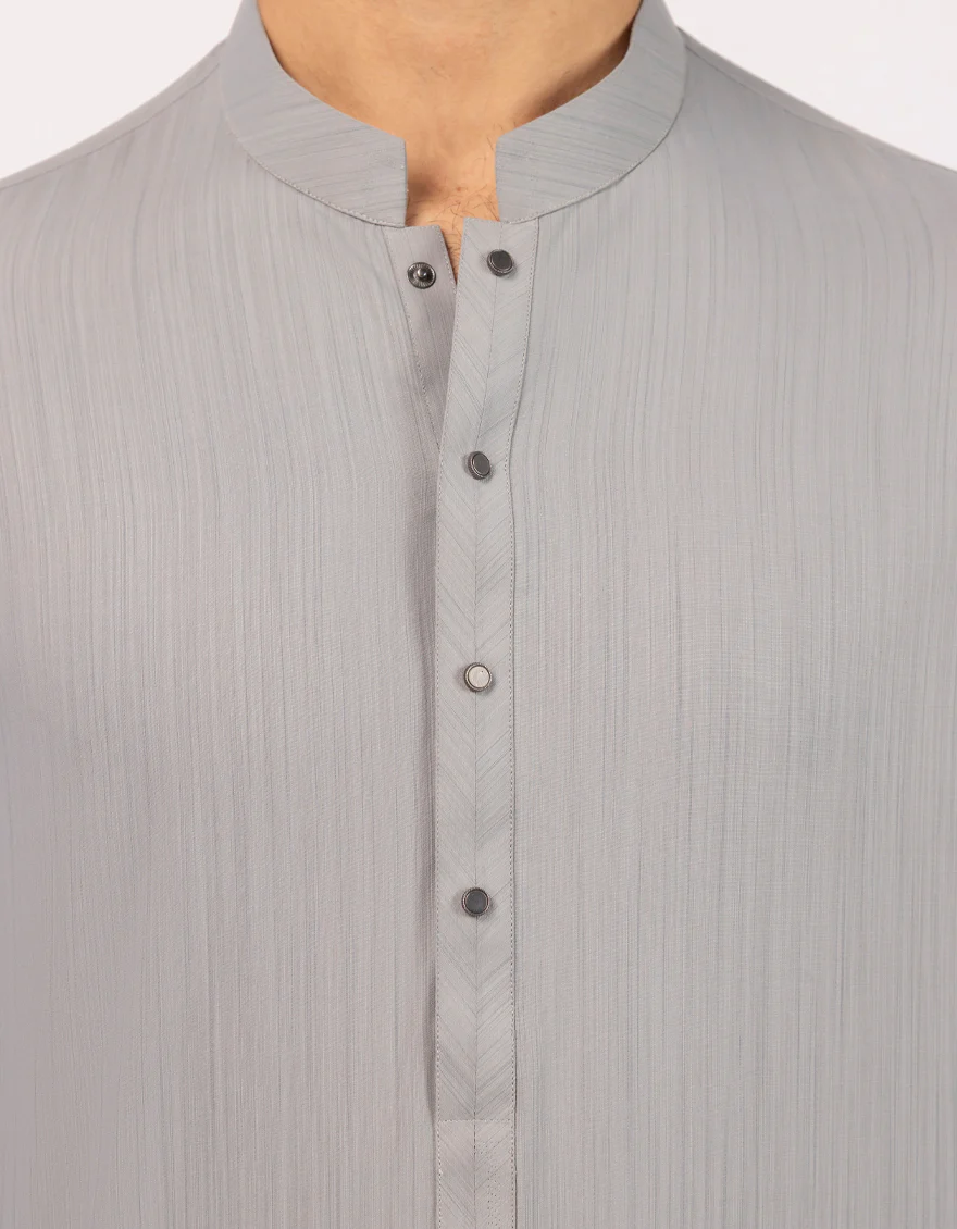 GREY KURTA TROUSERS | JJKP-A-33815/S26/JJ10860-CL - Image 3
