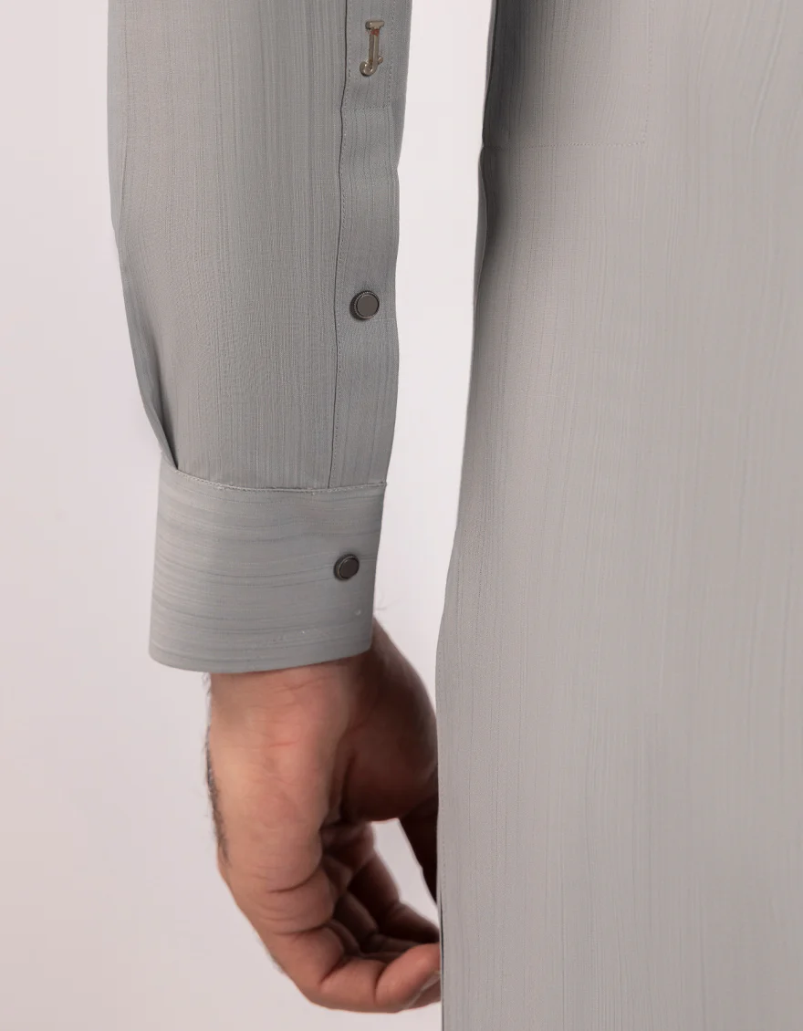 GREY KURTA TROUSERS | JJKP-A-33815/S26/JJ10860-CL - Image 4