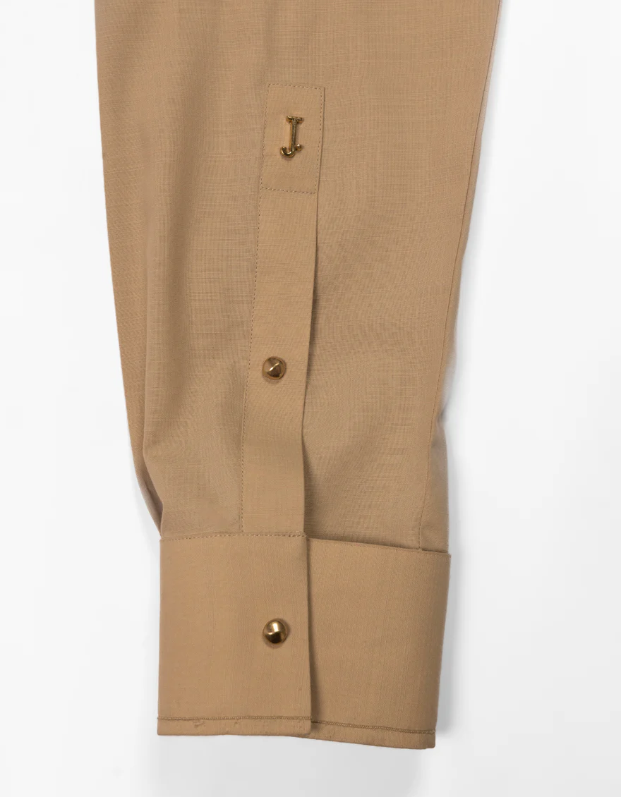 BEIGE BLENDED KURTA TROUSERS | JJKP-A-33832/S26/JJ10859-CL - Image 4