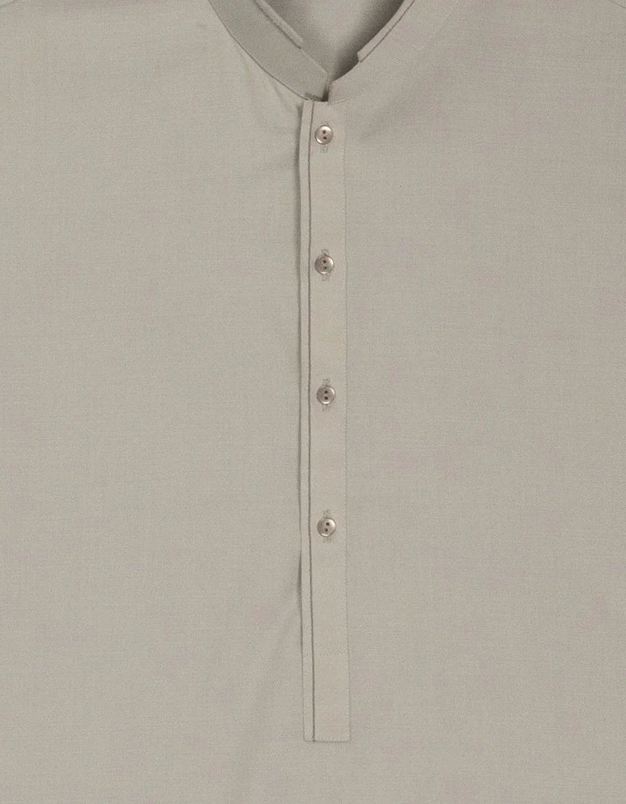 SILVER BLENDED KURTA TROUSERS | JJKP-A-33835/S26/JJ10859-CL - Image 3