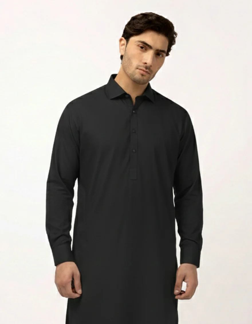 GREY KURTA TROUSERS | JJKP-A-48503-AP/S26/JJ10551-PN - Image 2