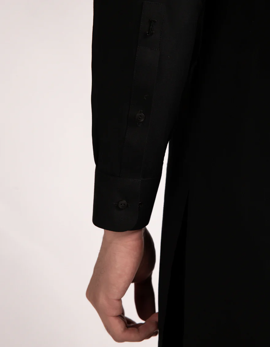 BLACK BLENDED KURTA TROUSERS | JJKP-A-50428/S25/JJ10277-SF - Image 4