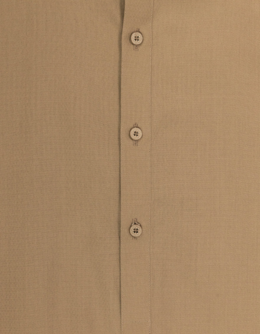 BROWN BLENDED KAMEEZ SHALWAR | JJKS-A-47607/S26/JJ10616-PN - Image 3