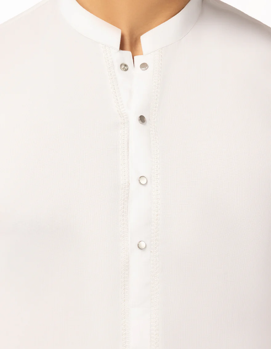 WHITE BLENDED KAMEEZ SHALWAR | JJKS-A-90556/S26/JJ9768-SF - Image 3
