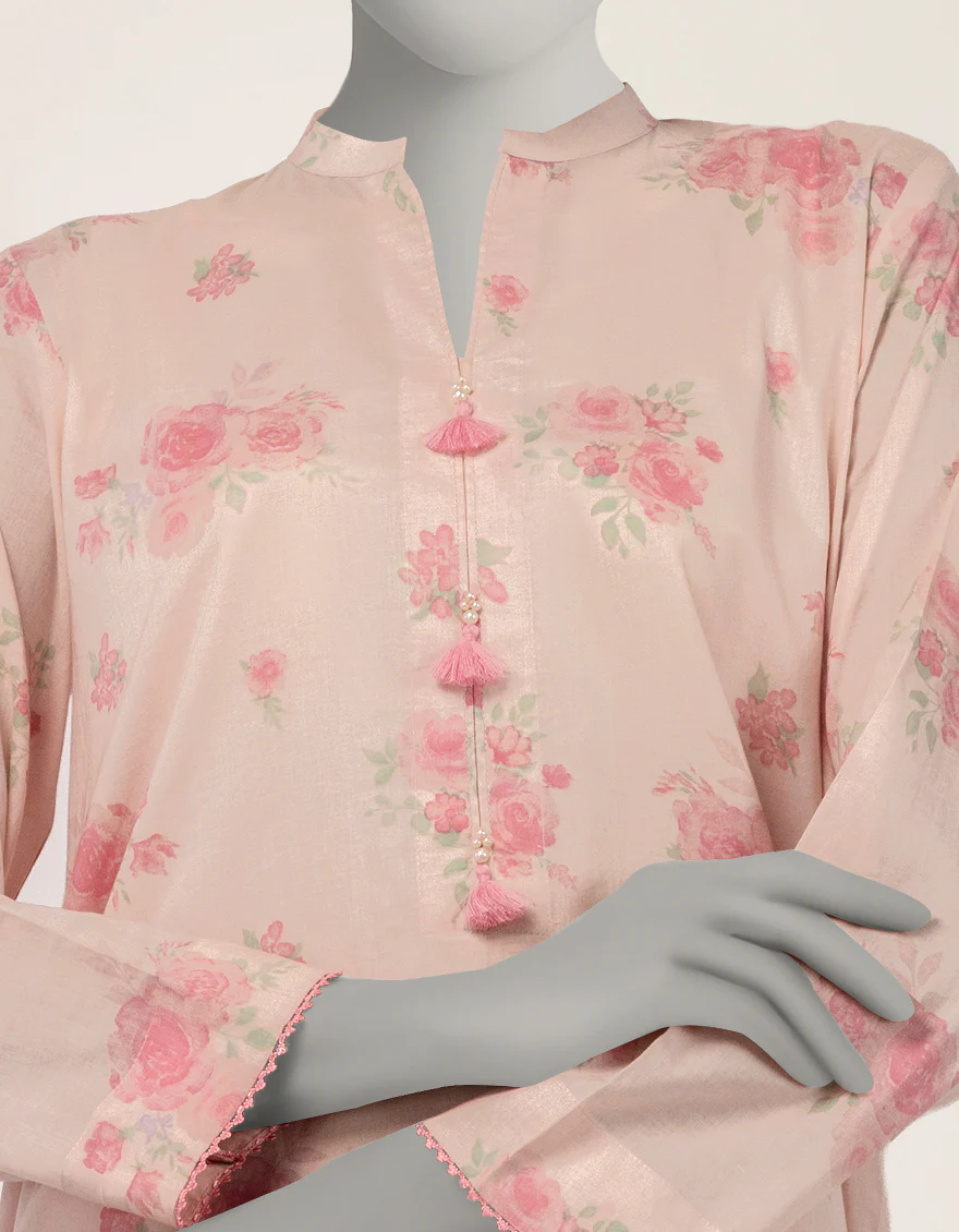 PINK LAWN KURTI | JJLK-S-JSS-26-588 FB/ASSORTMENT-30 - Image 4