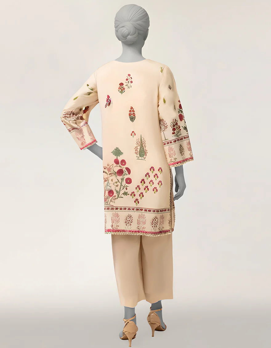 IVORY LAWN KURTI | JJLK-S-JSS-26-599 FB/ASSORTMENT-11 - Image 2
