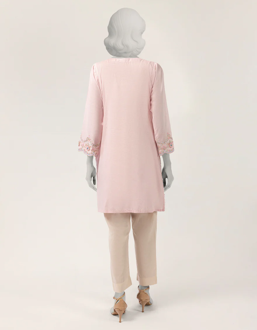 PINK DOBBY KURTI | JJLK-S-JSS-26-608 FB/ASSORTMENT-20 - Image 2