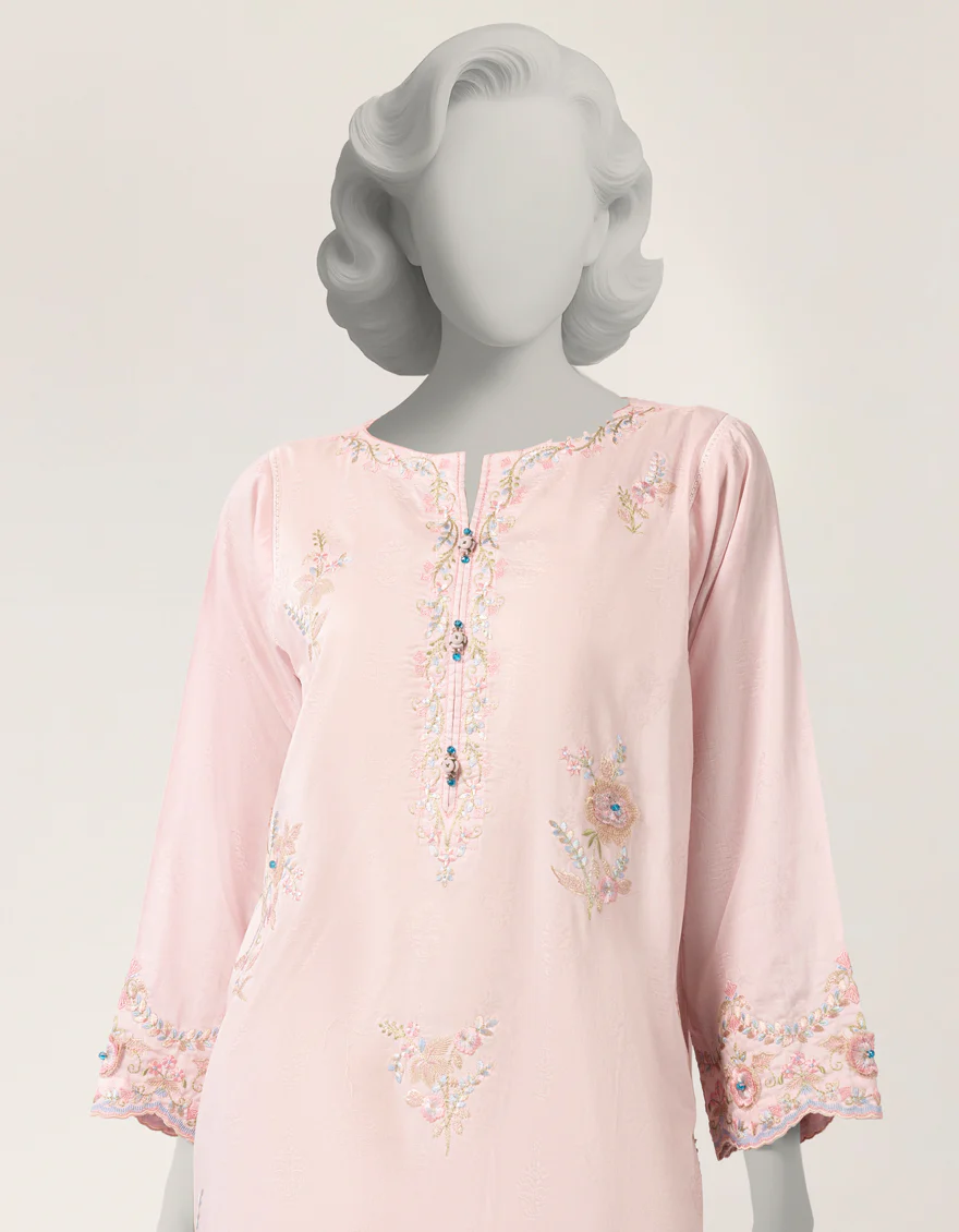 PINK DOBBY KURTI | JJLK-S-JSS-26-608 FB/ASSORTMENT-20 - Image 3