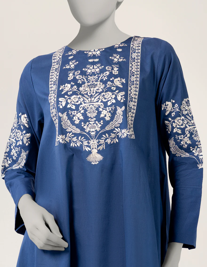 BLUE LAWN KURTI | JJLK-S-JSS-26-613 FB/ASSORTMENT-25 - Image 3