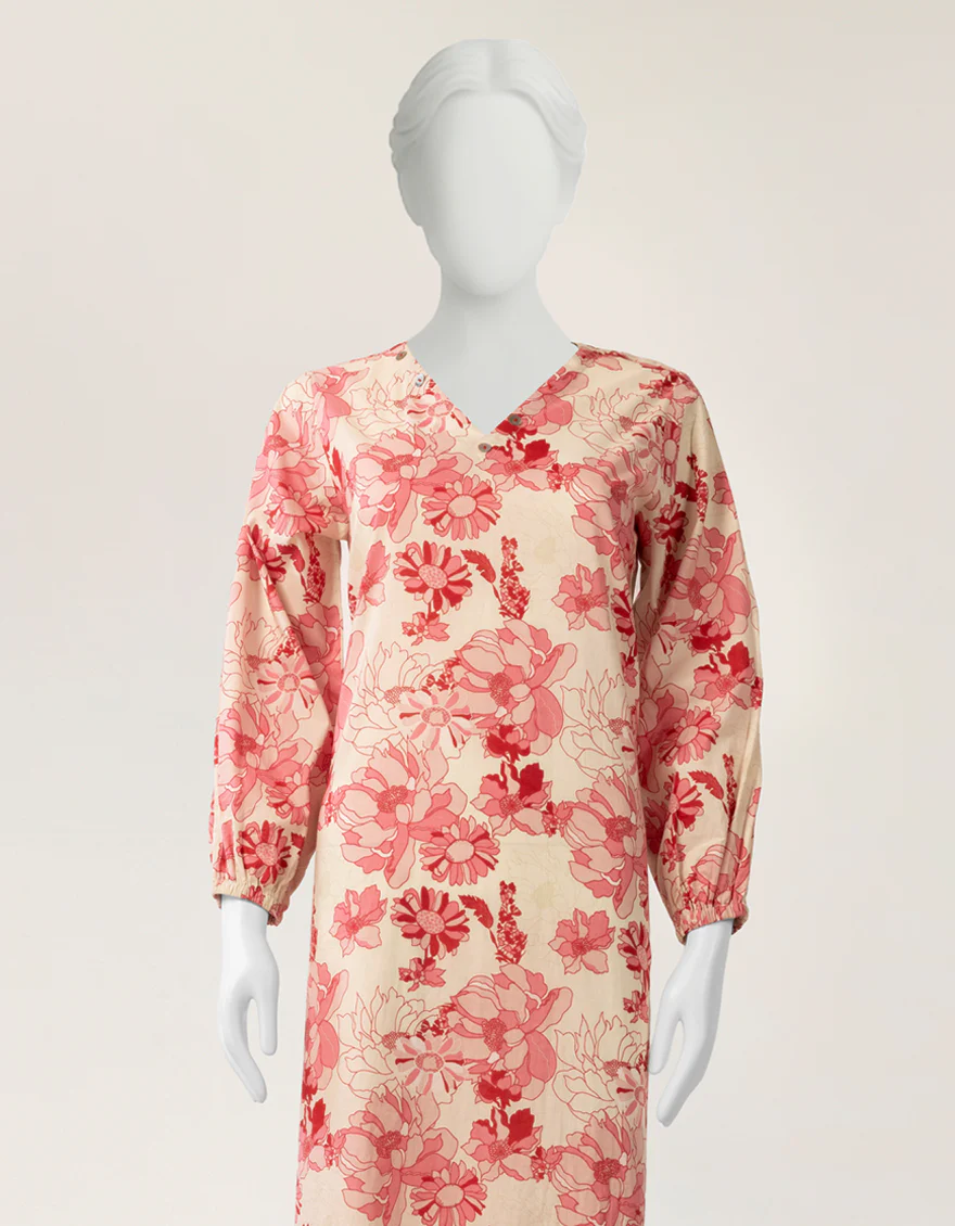 PINK LAWN KURTI | JJLK-S-JSS-26-616 FB/ASSORTMENT-3 - Image 2