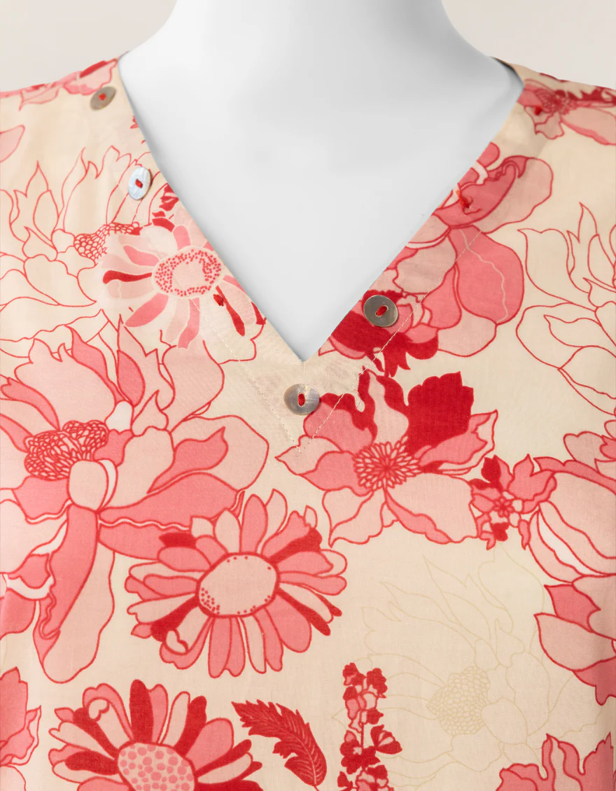 PINK LAWN KURTI | JJLK-S-JSS-26-616 FB/ASSORTMENT-3 - Image 3