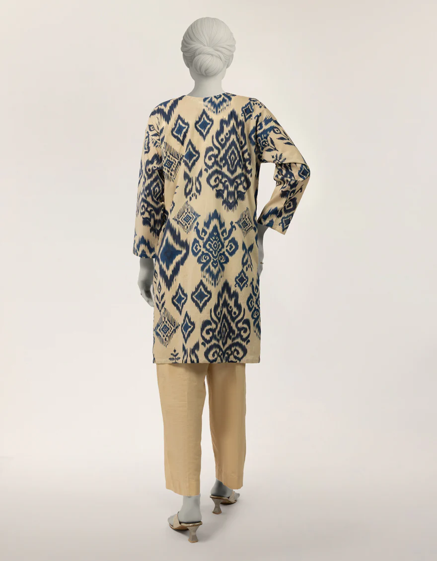 BEIGE LAWN KURTI | JJLK-S-JSS-26-623 FB/ASSORTMENT-10 - Image 2