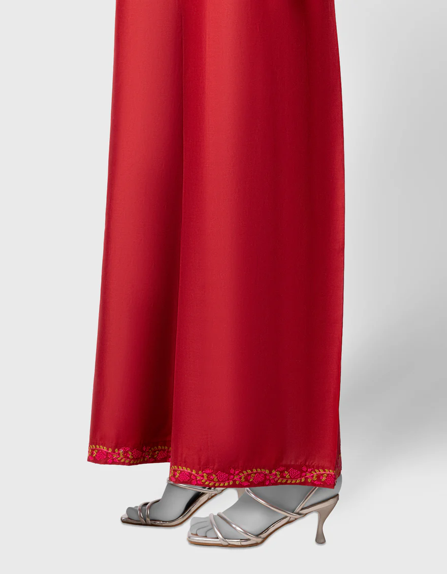 RED LAWN TROUSERS | JJLT-S-26-8090-B FB/GOOD EARTH-8090-B - Image 2