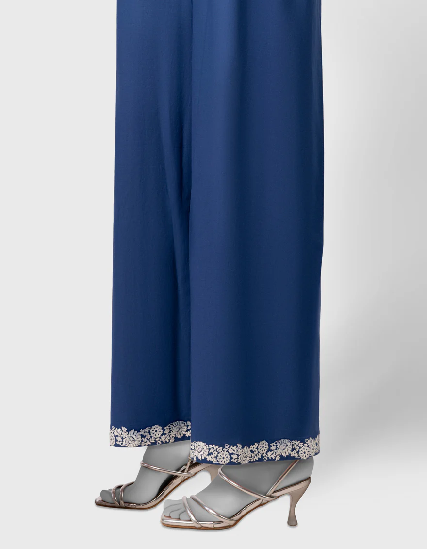 BLUE LAWN TROUSERS | JJLT-S-26-8091-A FB/INDIGO-8091-A - Image 2