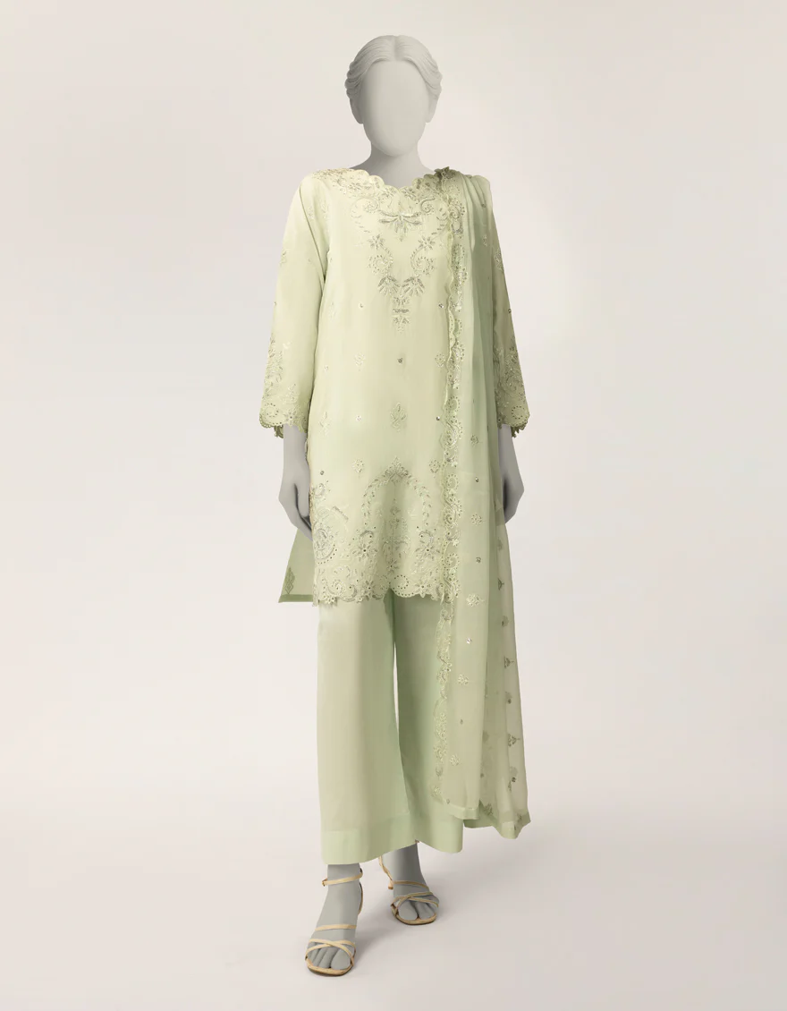 GREEN DOBBY 3PC STITCHED | JJPW-S-JPS-26-4024 FB/INARA-08 - Image 4