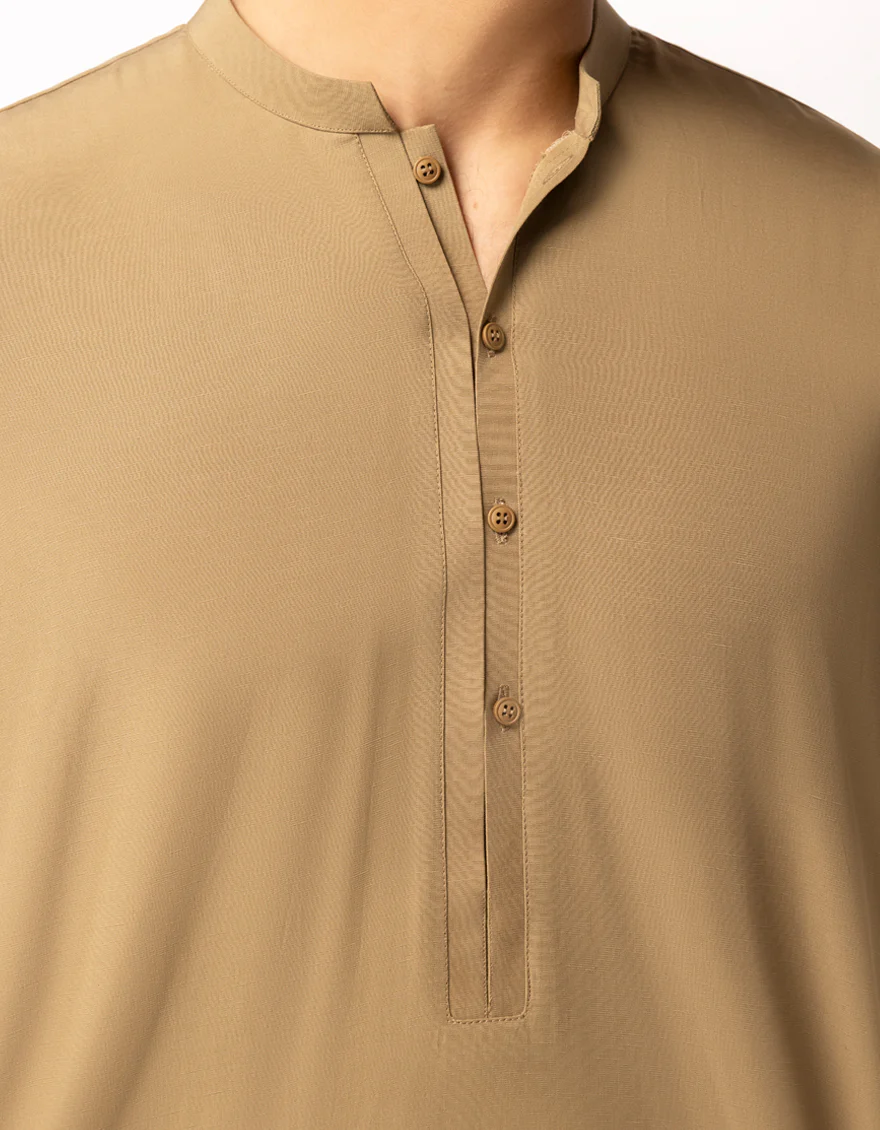 BROWN BLENDED KURTA TROUSERS | JJSHKP-A-47709/S26/CC2791-CL - Image 3