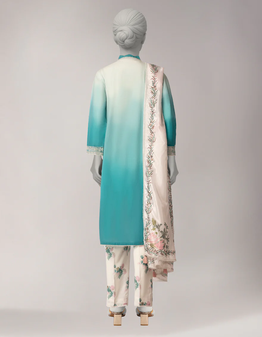 GREEN LAWN 3PC UNSTITCHED | JLAWN-S-26-1104 SERENE-2 - Image 2