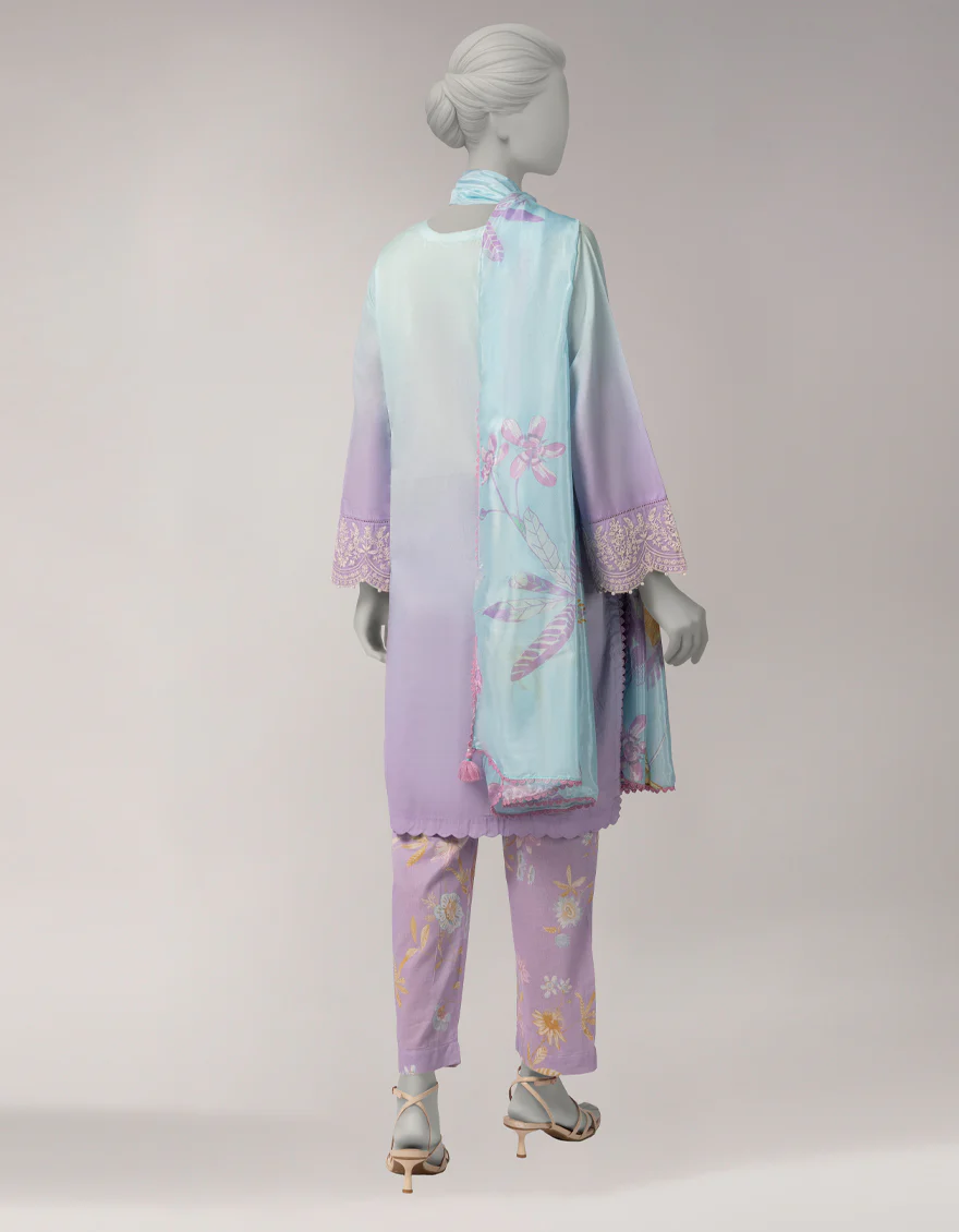 MULTICOLOR LAWN 3PC STITCHED | JLAWN-S-26-1106/S SERENE-04 - Image 2