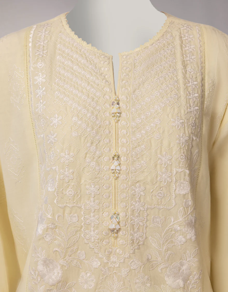 YELLOW LAWN 3PC STITCHED | JLAWN-S-26-1120/S LUXE-B-04 - Image 3