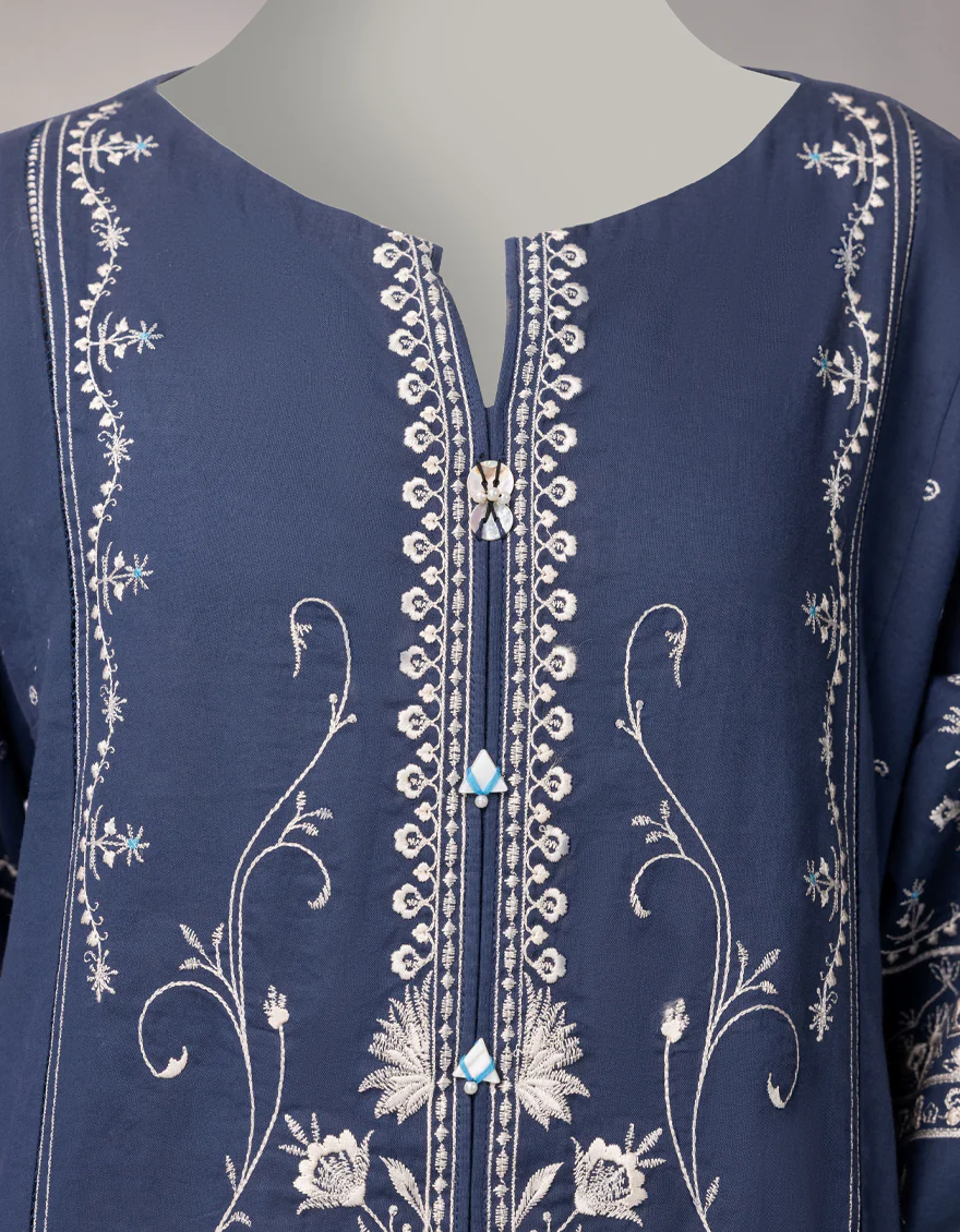 BLUE LAWN 3PC STITCHED | JLAWN-S-26-1170/S GRANDEUR-2 - Image 3