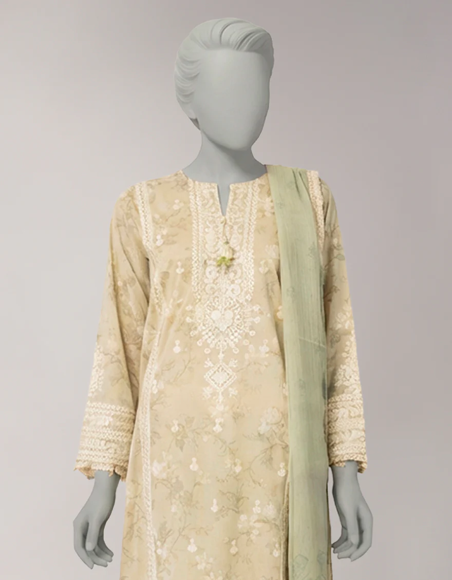 MULTICOLOR LAWN 3PC UNSTITCHED | JLAWN-S-26-3796 MYSTIC BLOOM-2 - Image 3