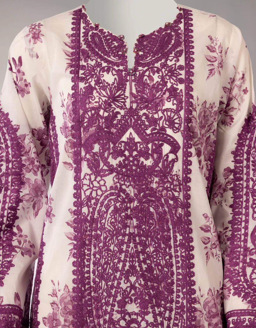 MULTICOLOR LAWN 3PC UNSTITCHED | JLAWN-S-26-3800 MYSTIC BLOOM-6 - Image 3